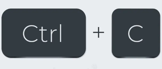Ctrl+C