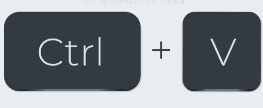 Ctrl+V