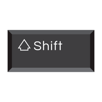 Клавиша Shift